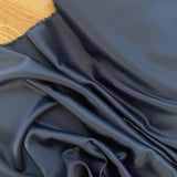 Satin Fabric - Navy