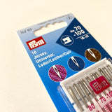 Prym - Universal Sewing Machine Needles - Jersey, Standard, Leather - 70/10 - 100/16