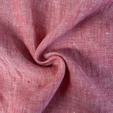 Fresh Red - 160gsm Linen Fabric
