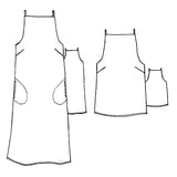 Tessuti Fabrics - Romy Top & Dress - Paper Sewing Pattern
