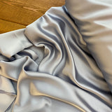 Satin Fabric - Powder Blue
