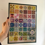 Common Quilt Blocks 1000 Piece Jigsaw Puzzle + Poster