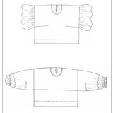 ZERO WASTE Soft Blouse - PDF Sewing Pattern