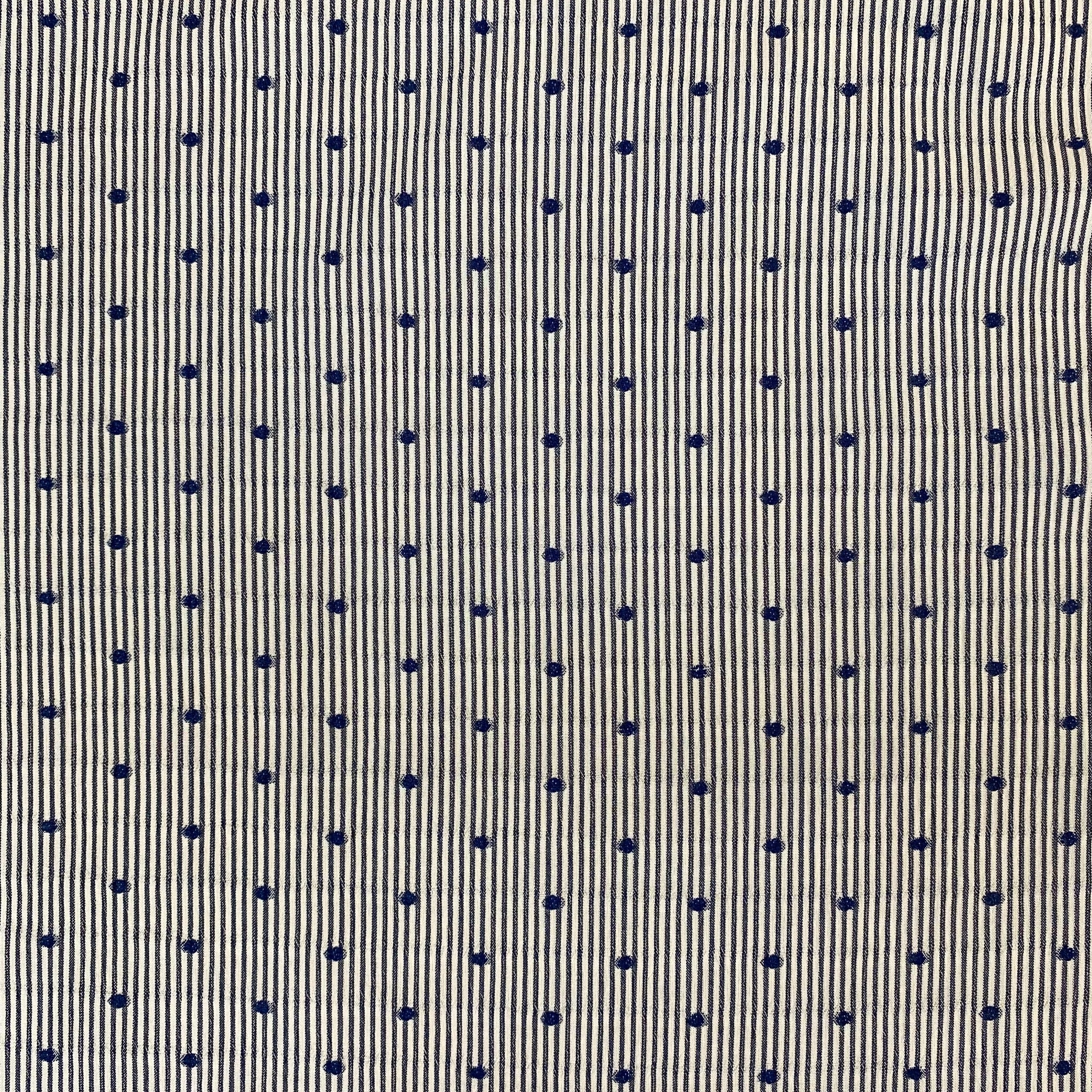 Polyester - Stripy Spots