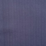 Navy Striped Woven - Cotton Fabric