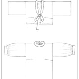 ZERO WASTE - Tie Top - PDF Sewing Pattern