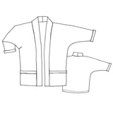 Tessuti Fabrics - Tokyo Jacket - Paper Sewing Pattern