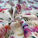 Vintage Floral Voile - Cotton Fabric