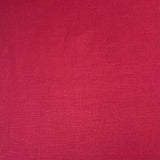 Washed Linen Fabric - Cherry