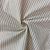 White Stripe - Craft Fabric