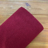 Boiled Wool Fabric - Wine