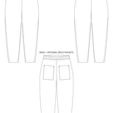 Winnie Trousers - Paper Sewing Pattern