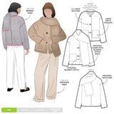 Style Arc - Wren Jacket 4-16 - Paper Sewing Pattern