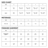 Tessuti Fabrics - Zoey Slipover - Paper Sewing Pattern