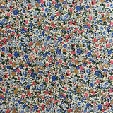 Blue Ditsy Poplin - Cotton Fabric - Oeko-Tex Standard 100
