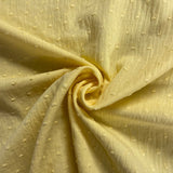 Lemon Dobby - Cotton Fabric