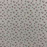 Rose Buds Grey - Jersey Fabric