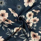Winter Petals - Jersey Fabric