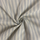 Duck Egg Stripe - Cotton Fabric