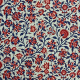 Dutch Heritage Blue Gujarat - Cotton Fabric