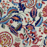 Dutch Heritage Cream Chintz - Rayon Fabric