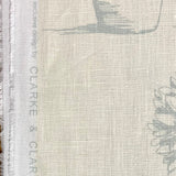 CLARKE & CLARKE - Topiary - Linen Fabric