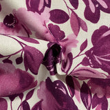 CLARKE & CLARKE - Caitlin Purple - Linen Fabric