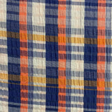 Suzie Check Seersucker - Cotton Fabric