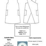Crossback Apron - Sewing Pattern