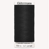 500M GUTERMANN SEW-ALL THREAD - Black 000