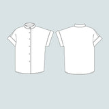 Cap Sleeve Shirt - Paper Sewing Pattern