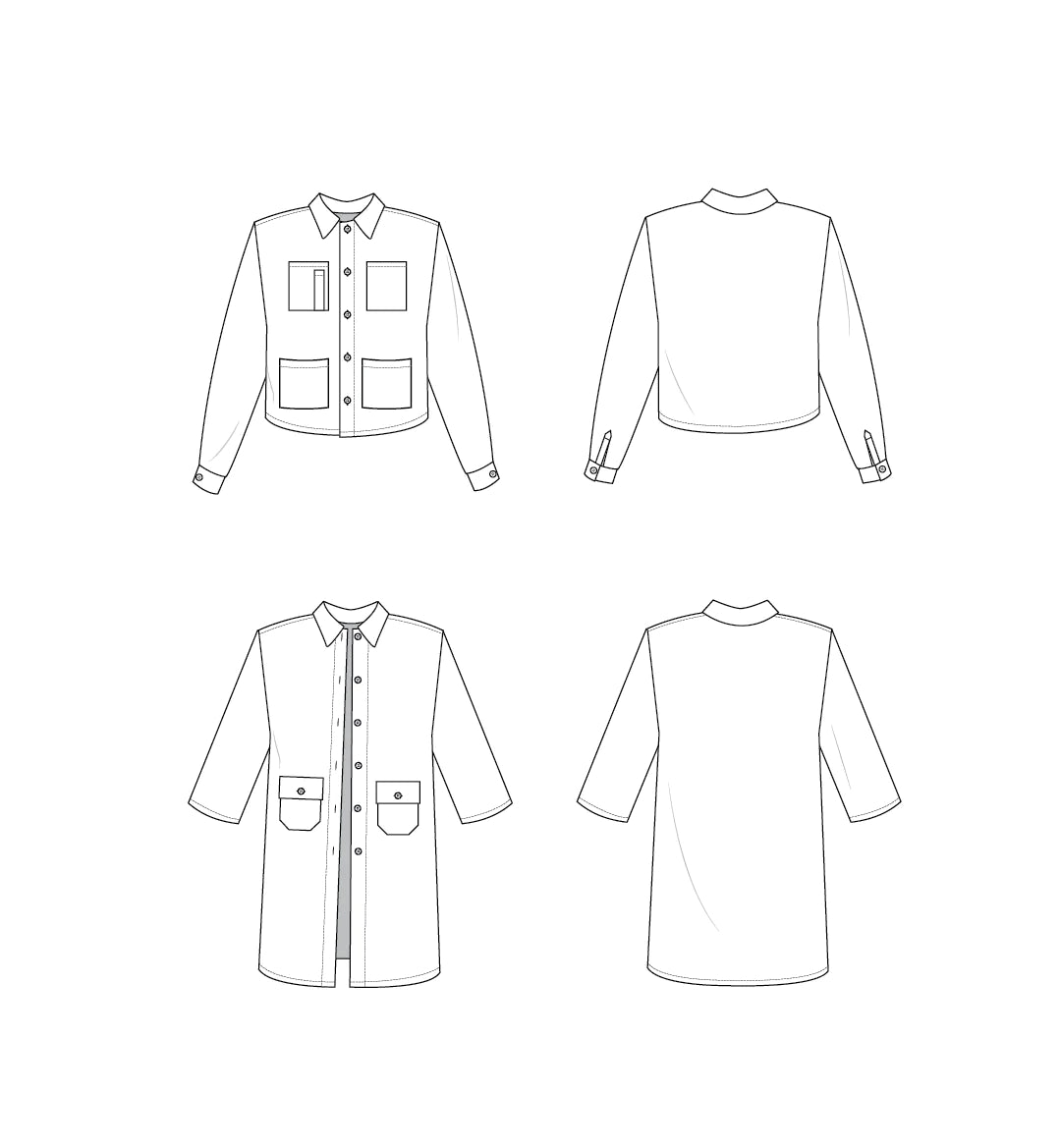 Buy The Ilford Jacket sewing pattern from Friday Pattern Company.