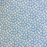 Leafy Blue - Cotton Fabric