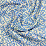 Leafy Blue - Cotton Fabric